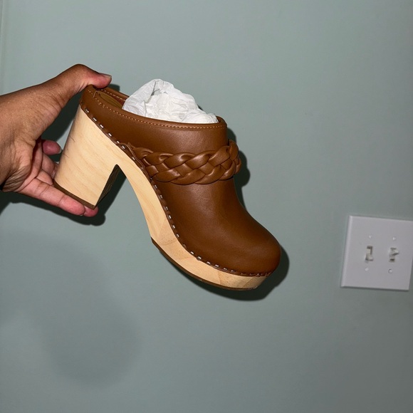 Dolce Vita Shoes - Dolce Vita Braided Leather Clogs - Brown